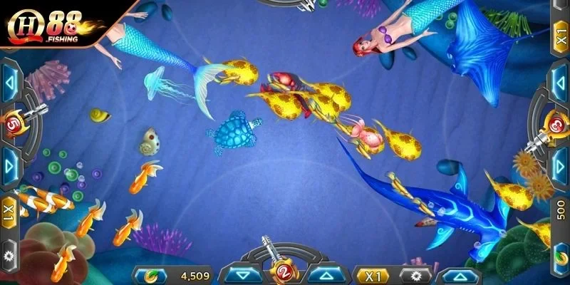 Vũ khí trong game đang dạng loại 